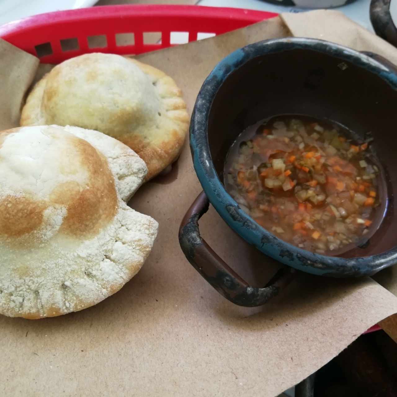 Pastelitos Andinos horneados