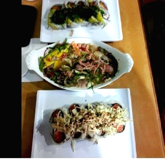 Alaska especial, dinamita especial y Ceviche