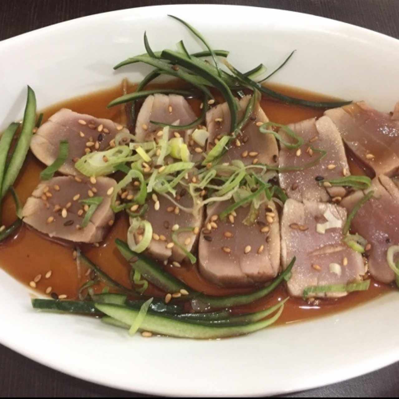Tataki de Atún, Excelente..!