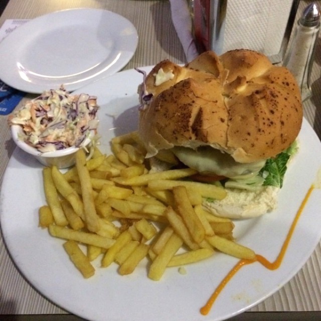 Bacon cheese burger