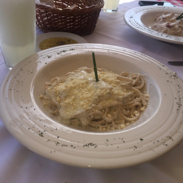 Pasta cuatro quesos 