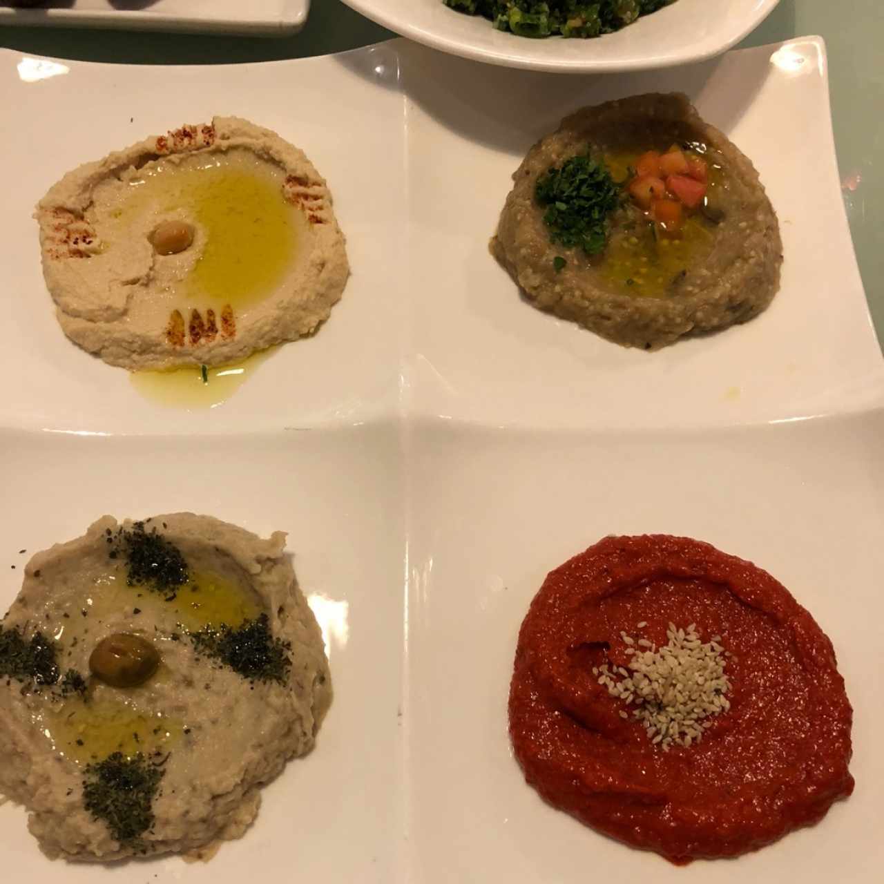 degustacion de salsas