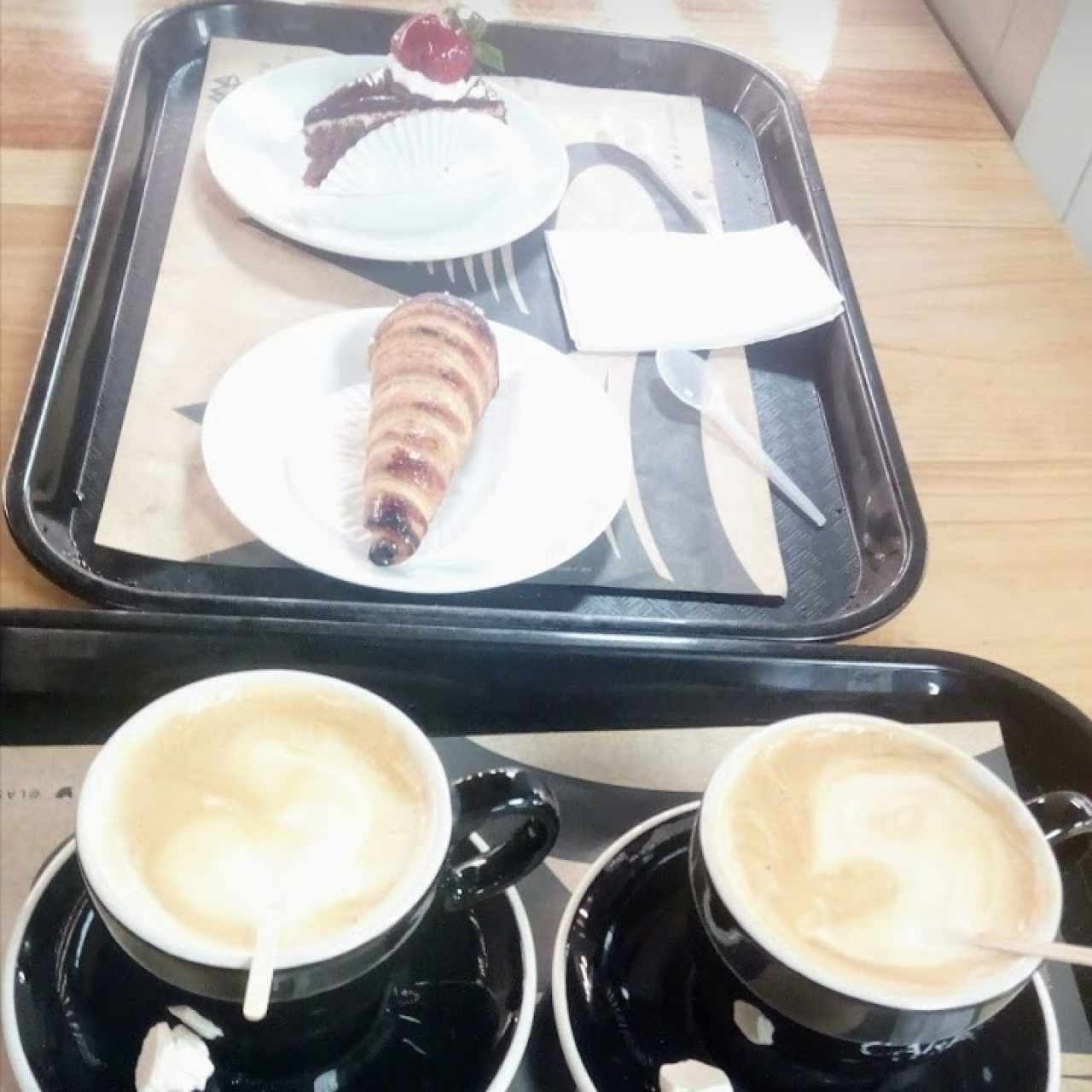 postres y marrones