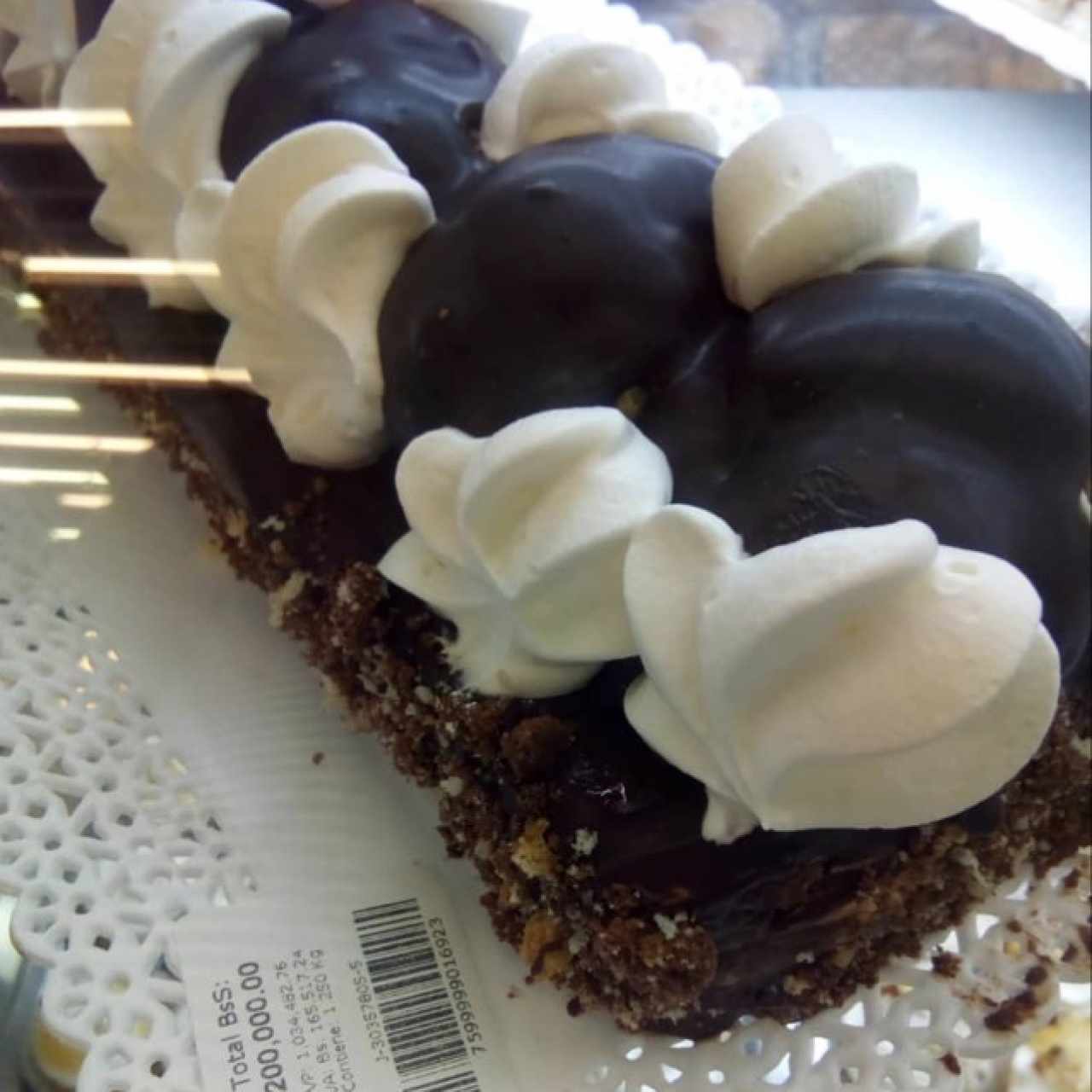 torta de profiterol