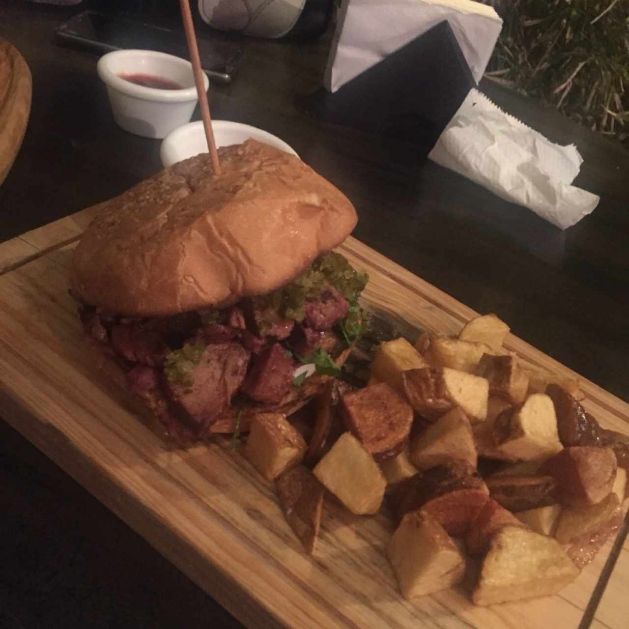 Hamburguesa de Cerdo 