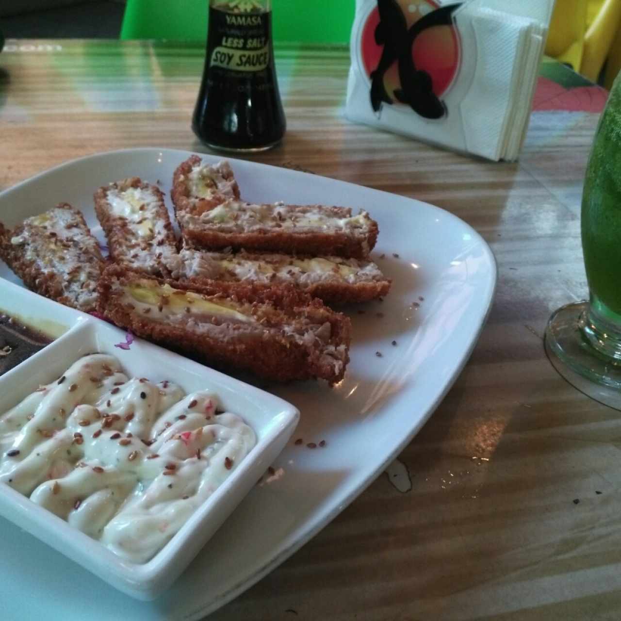 croquetas de cangrejo 