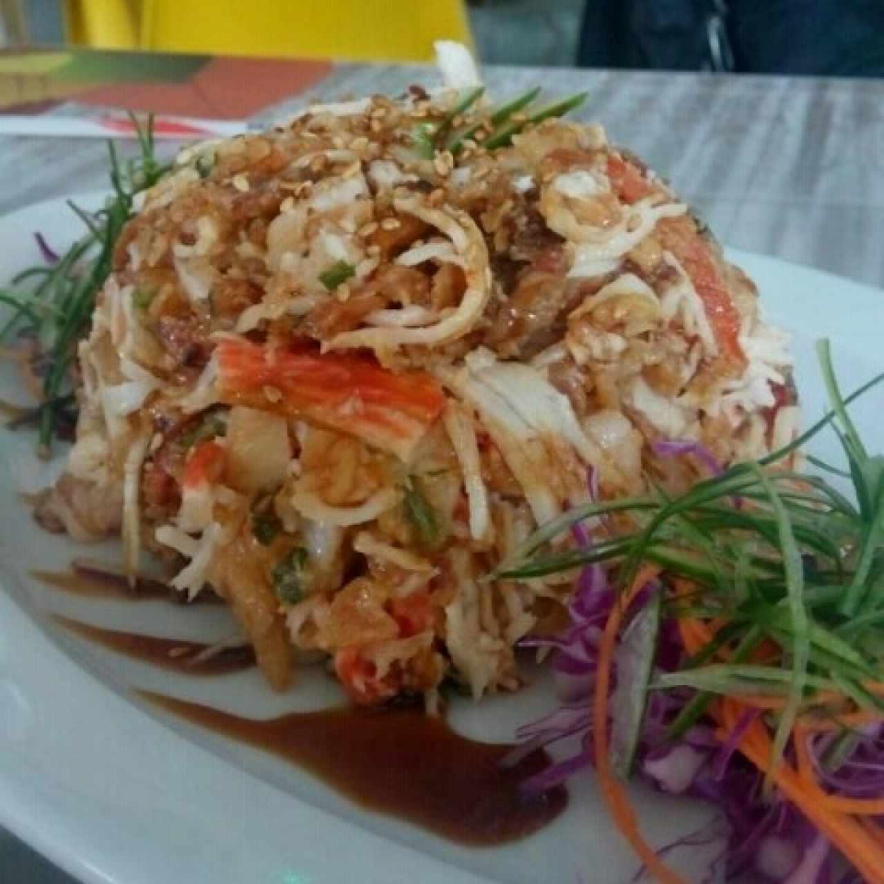 Ensalada tempura