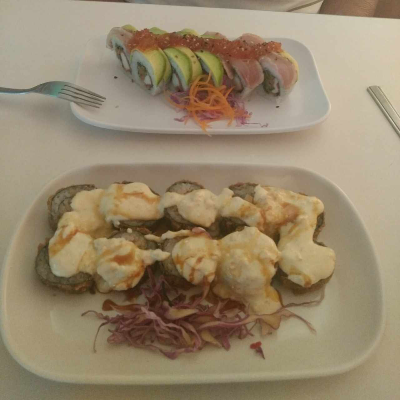 Yin Yan Rolls y Vulcano Rolls