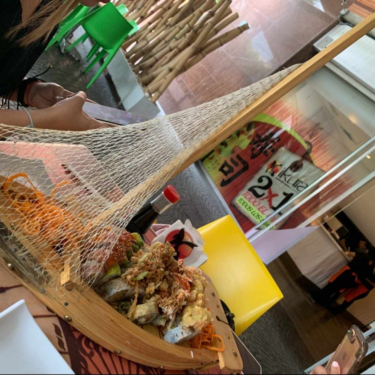 evite tempura,california especial.