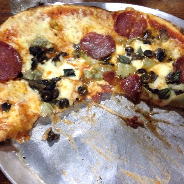 Pizza mediterranea