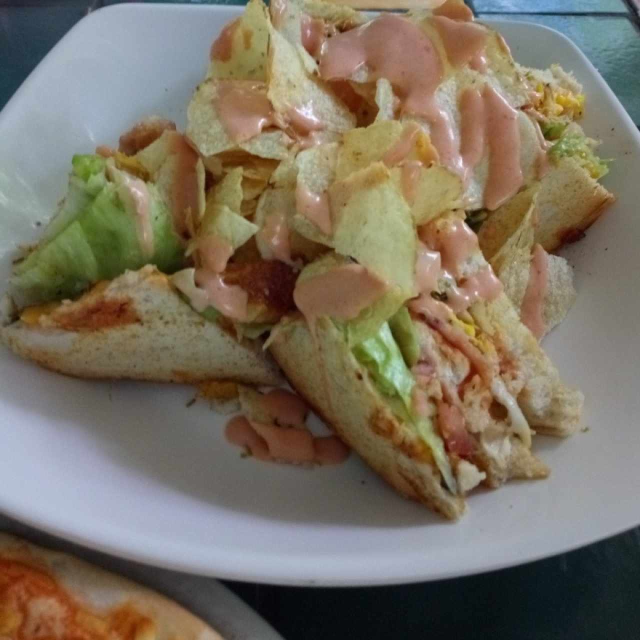 club de house ingrediente especial platano que delicioso 