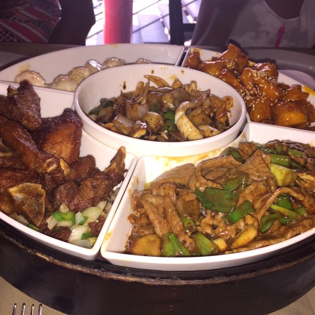 Plato degustacioón.