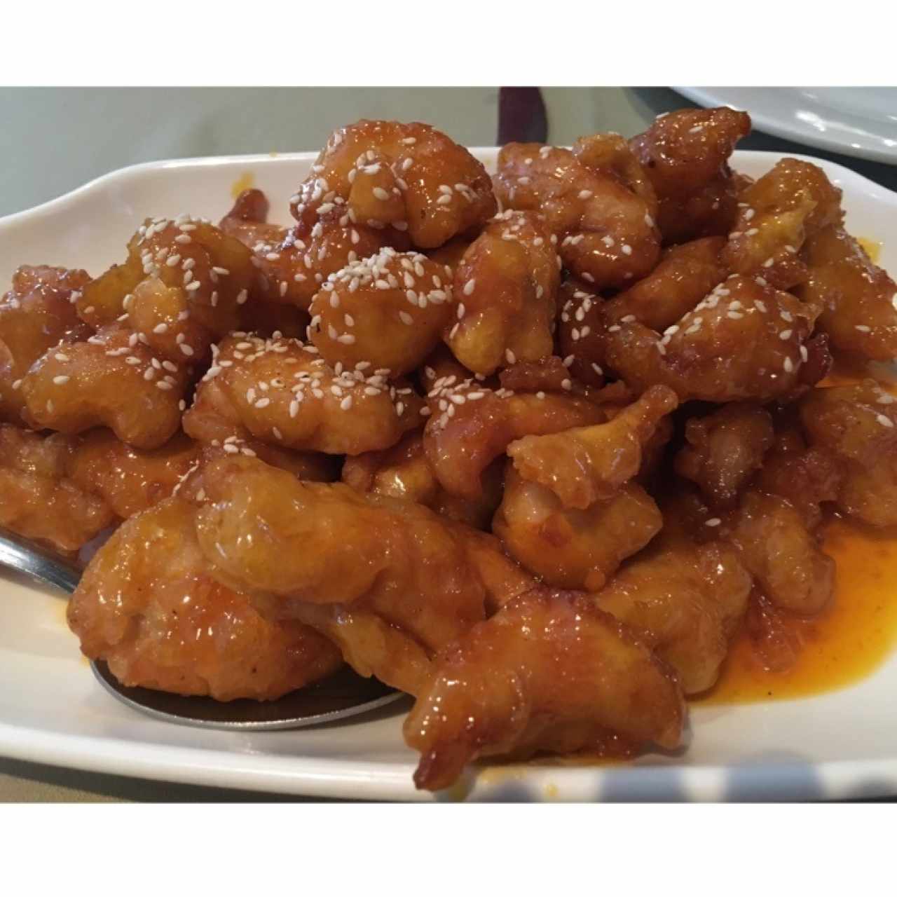 Pollo con Miel y Ajonjolí