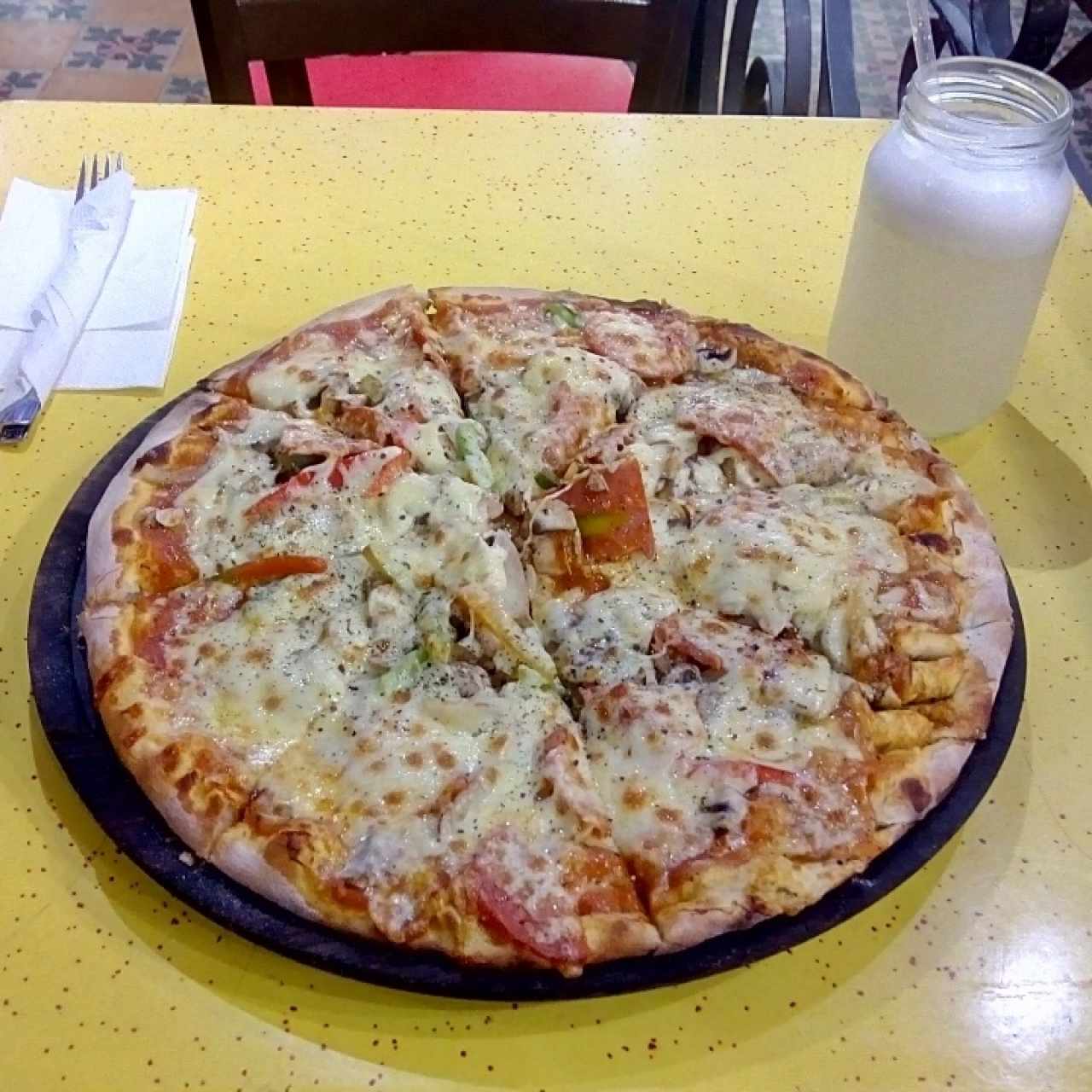 Pizza Americana mediana