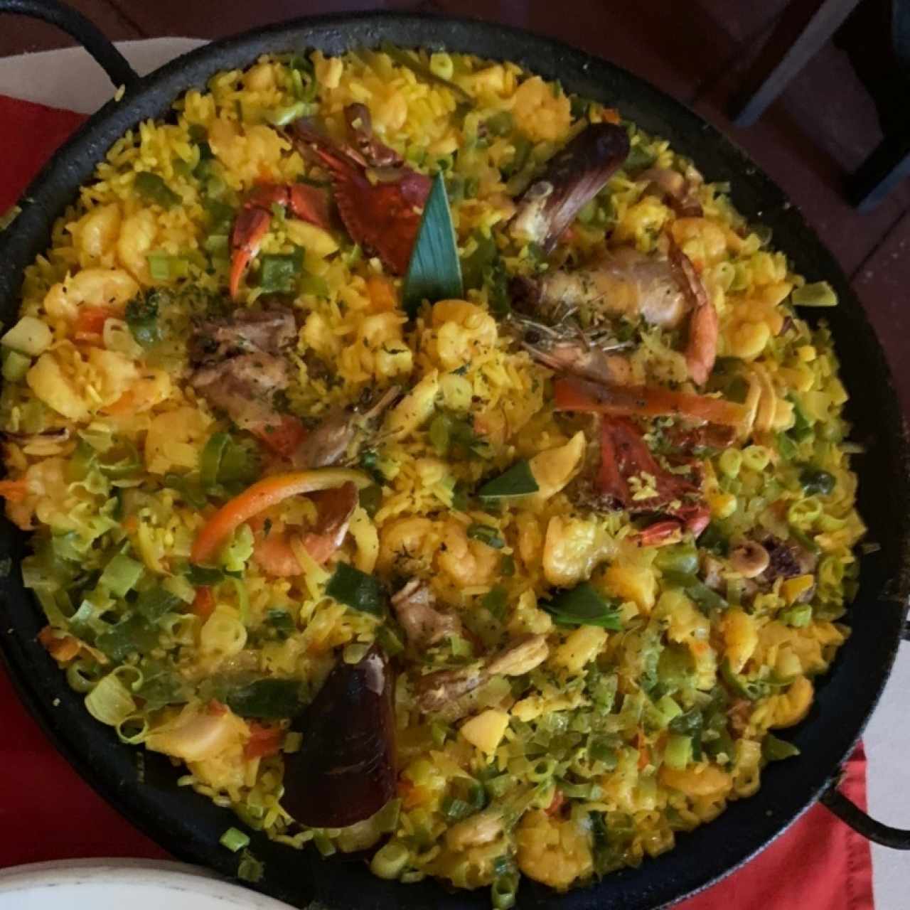 paella de la casa