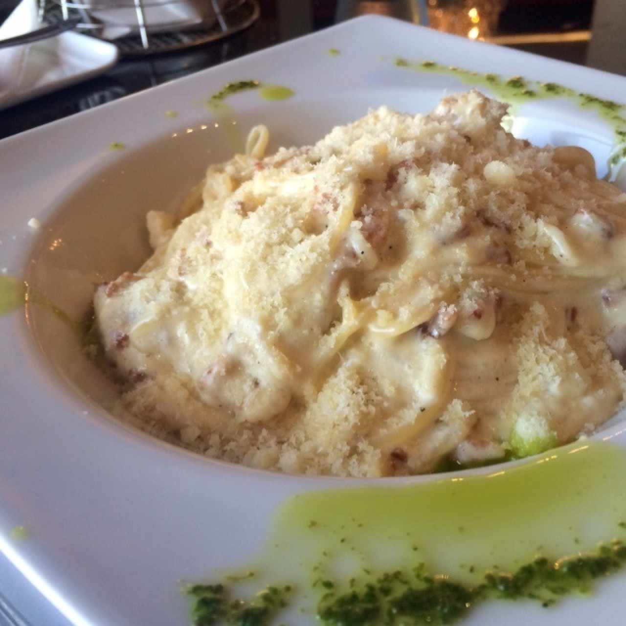 Pasta carbonara