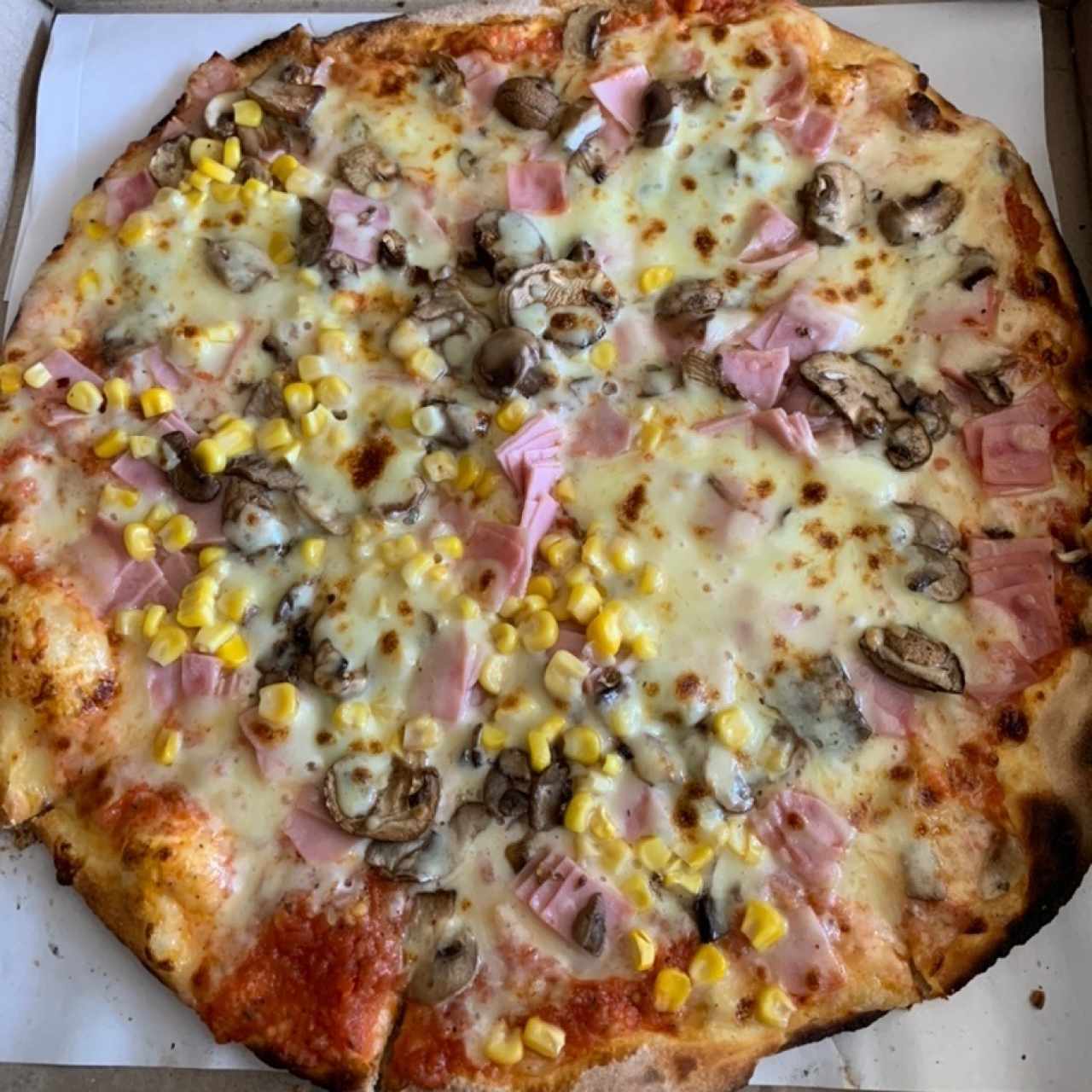 Pizza Prosciutto Fungi 