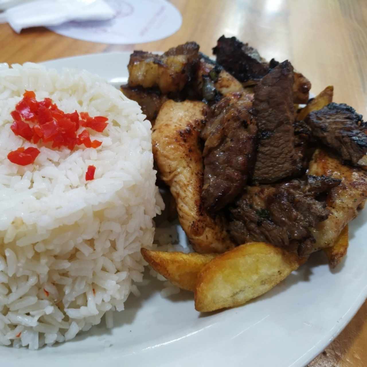 parrilla mixta 