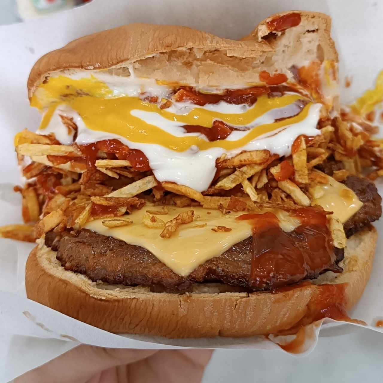 hamburguesa con queso