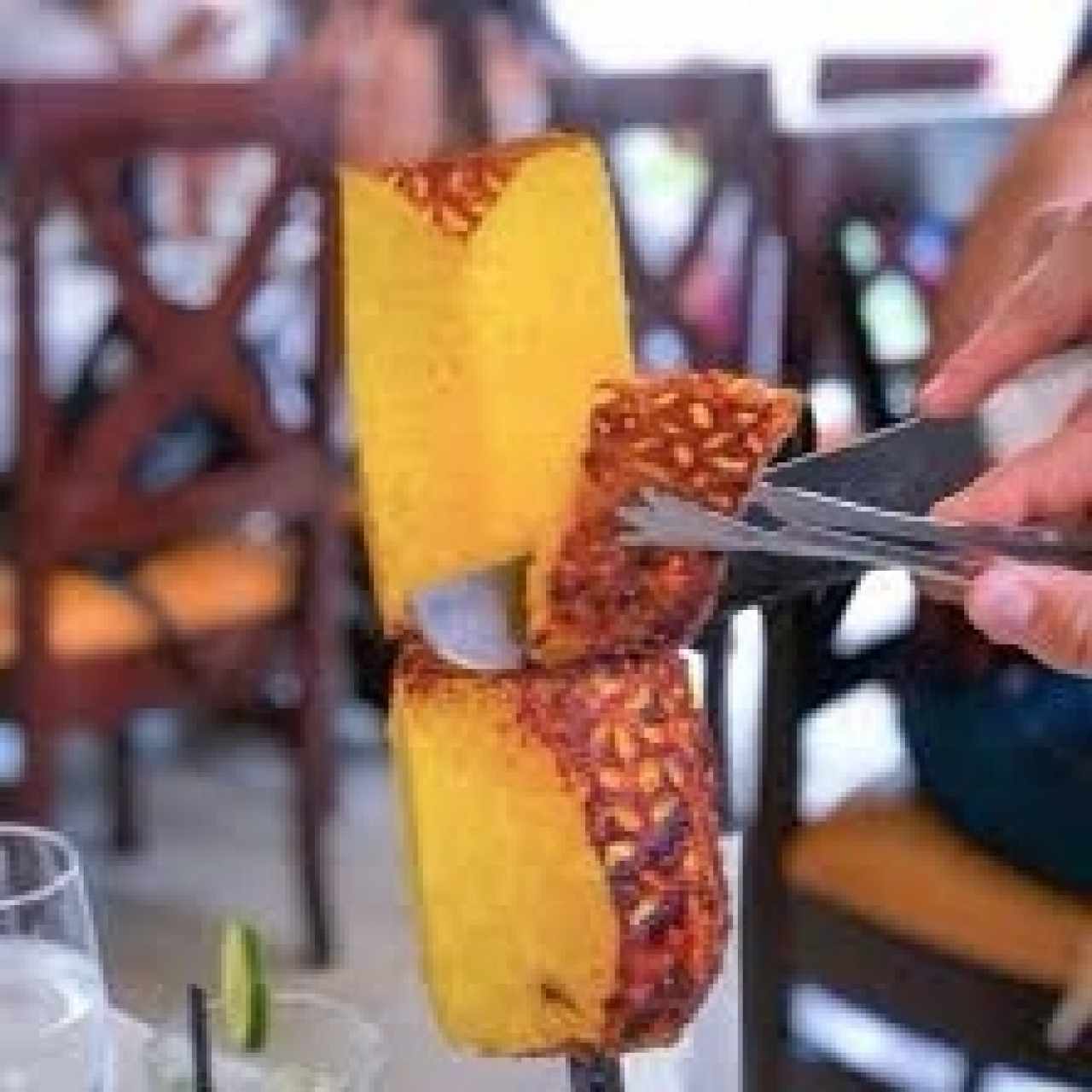 piña asada