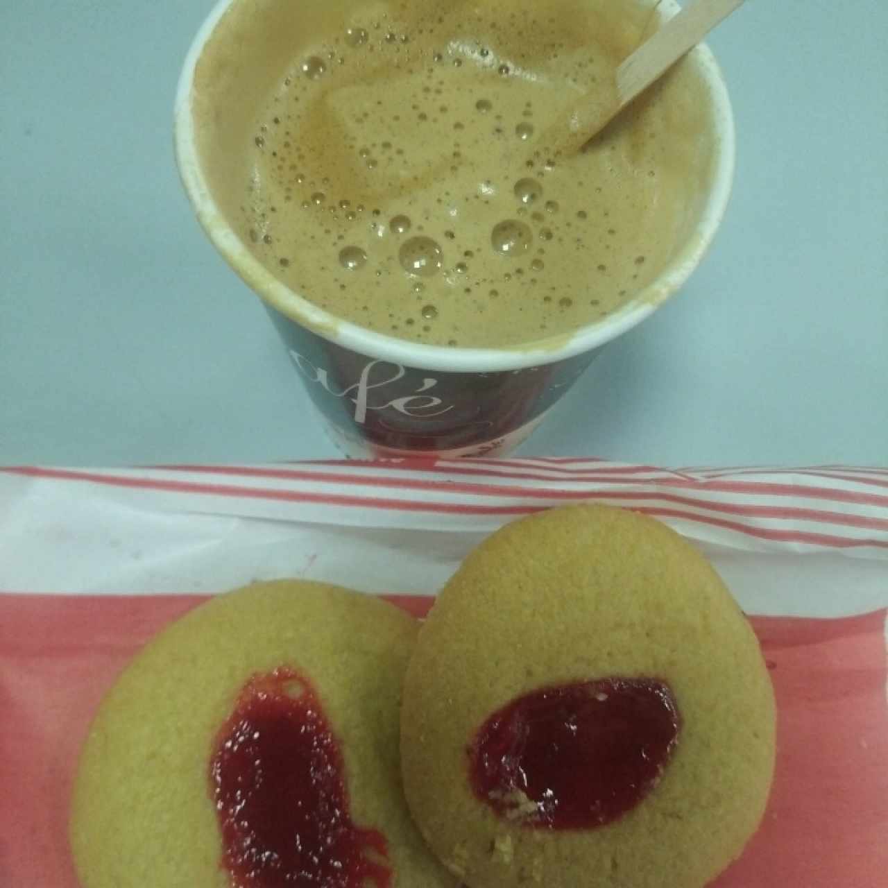 Galletas y café 