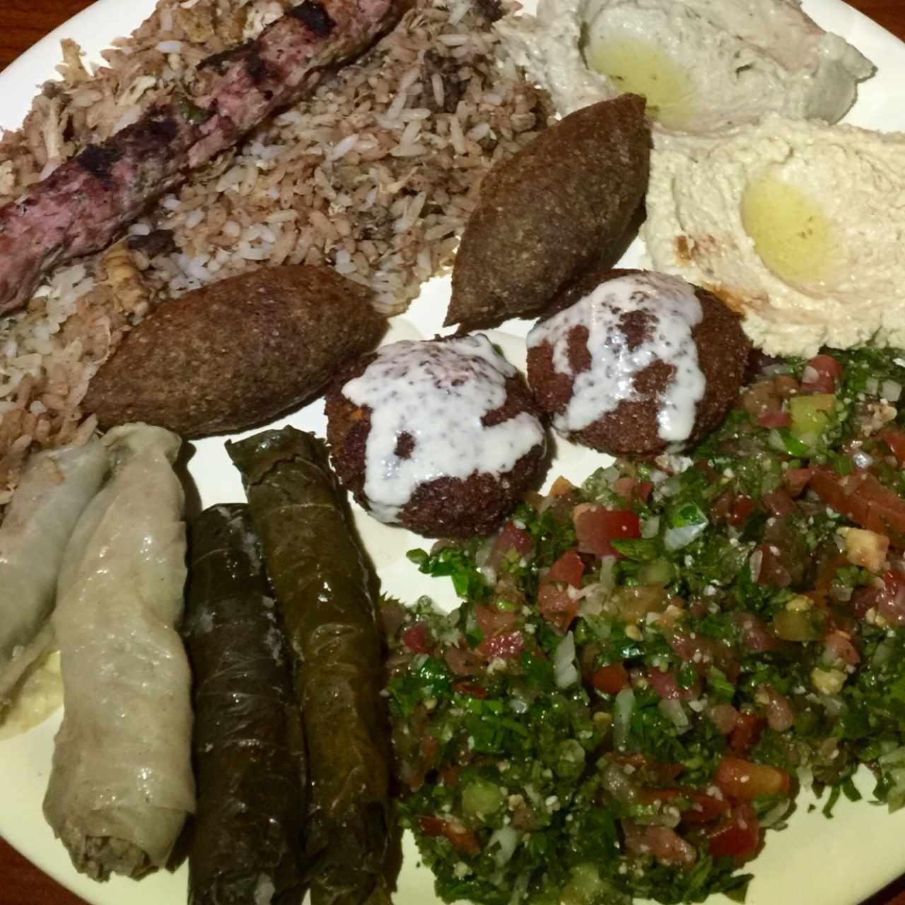 Plato mixto de degustacion 