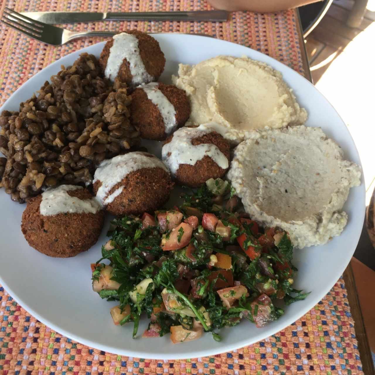 plato vegetariano