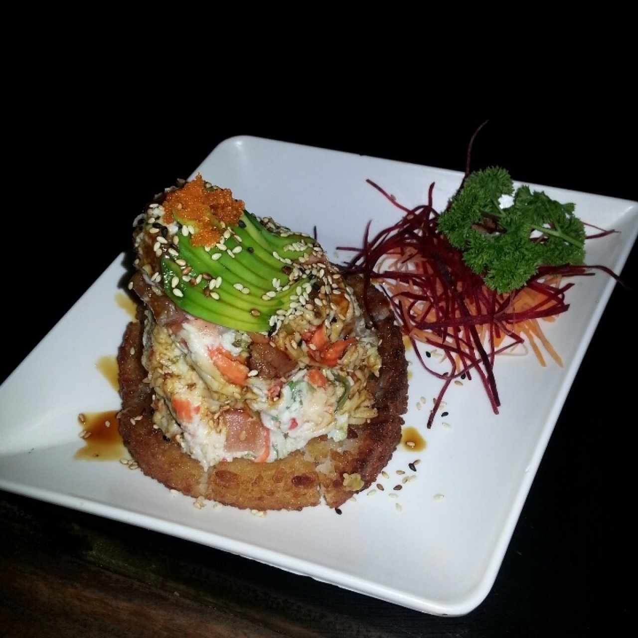 Pizza de sushi