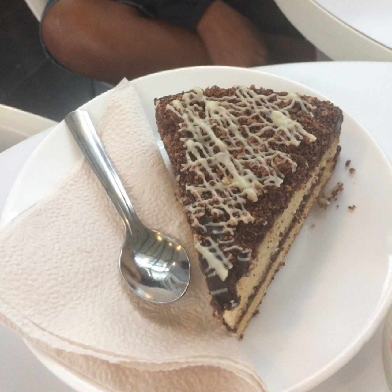 Torta de Vainilla con Chocolate
