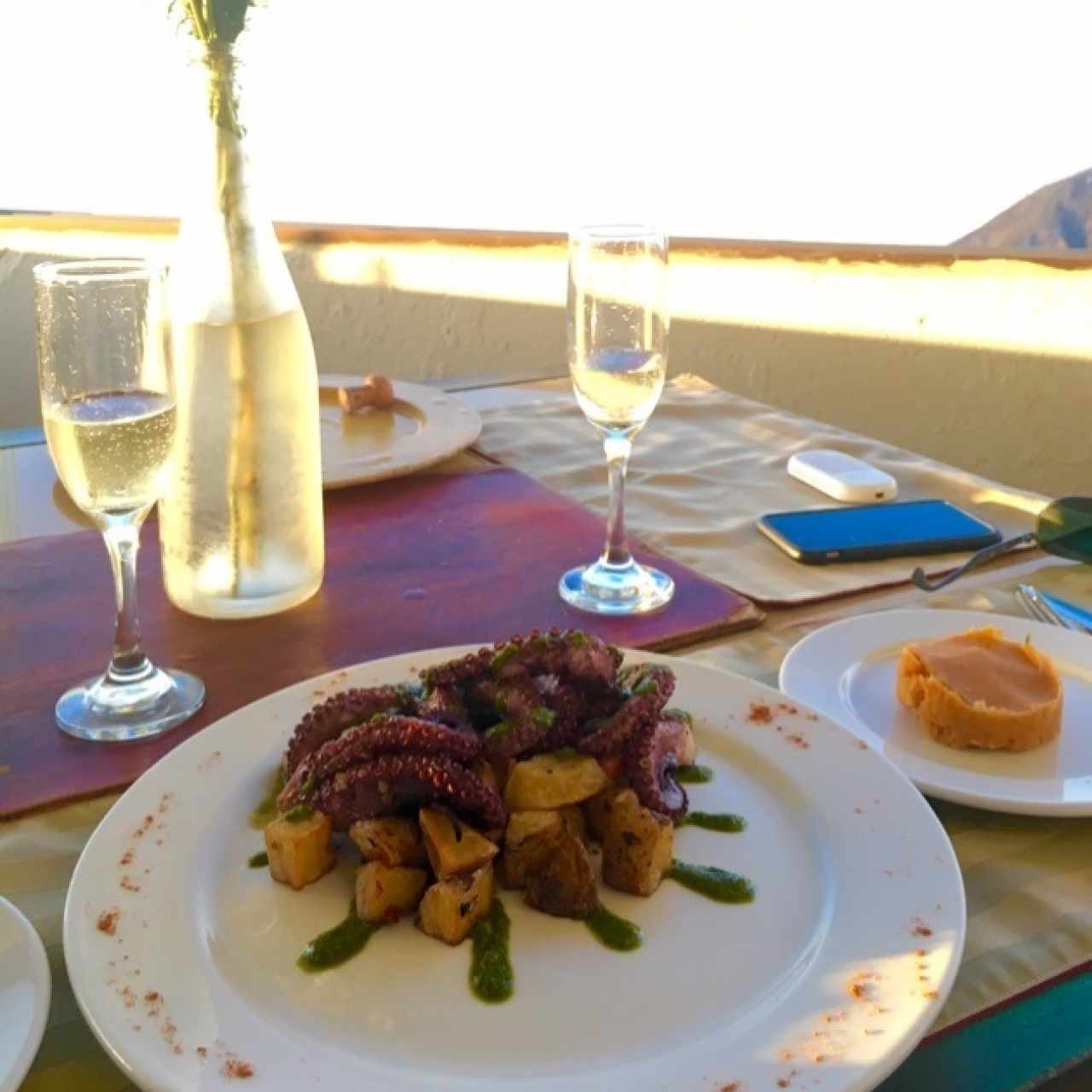 pulpo al grill