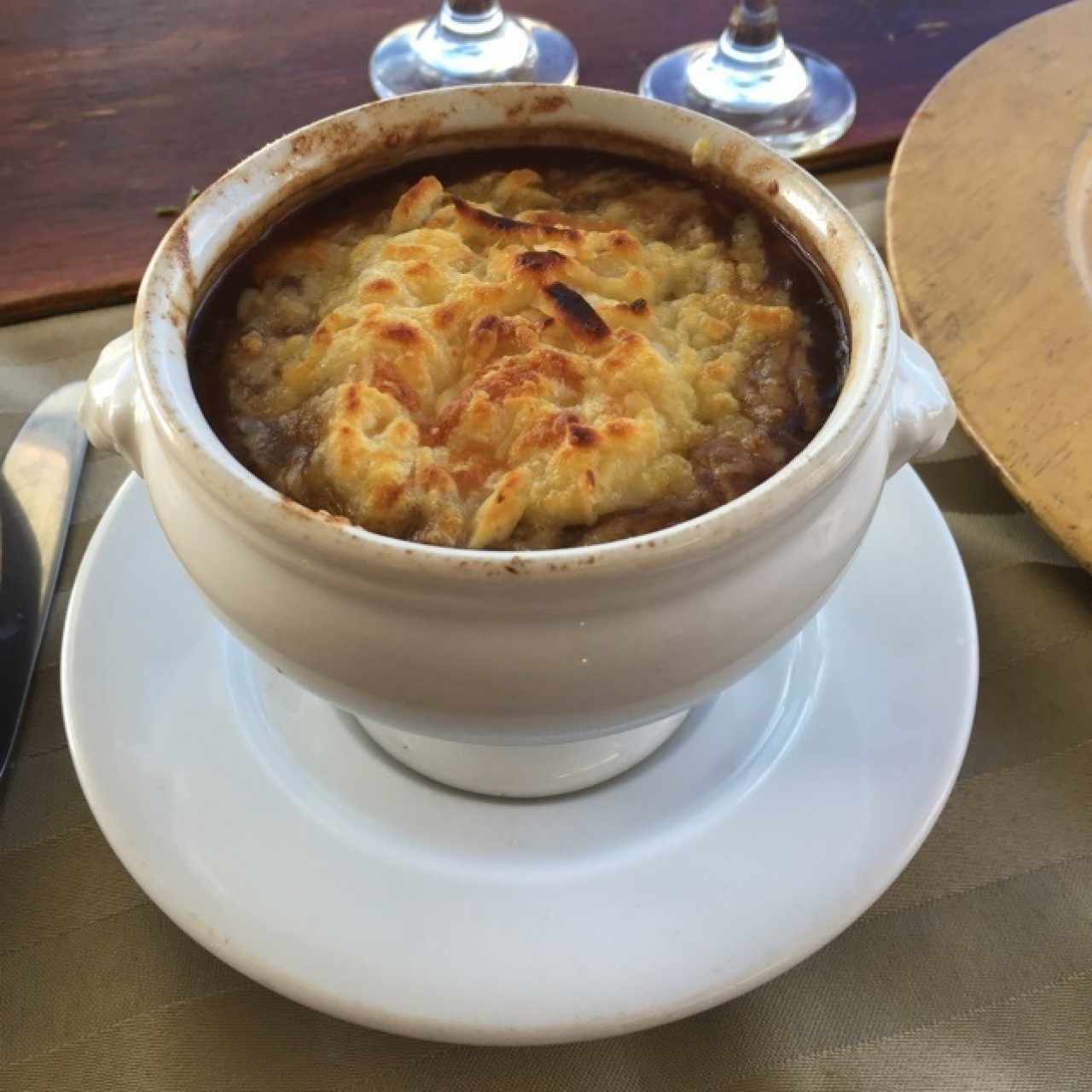 sopa decebolla! uhmmm