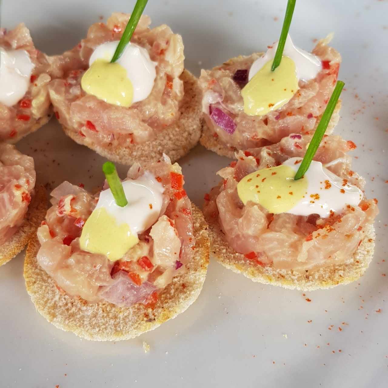 Tartar de pescado