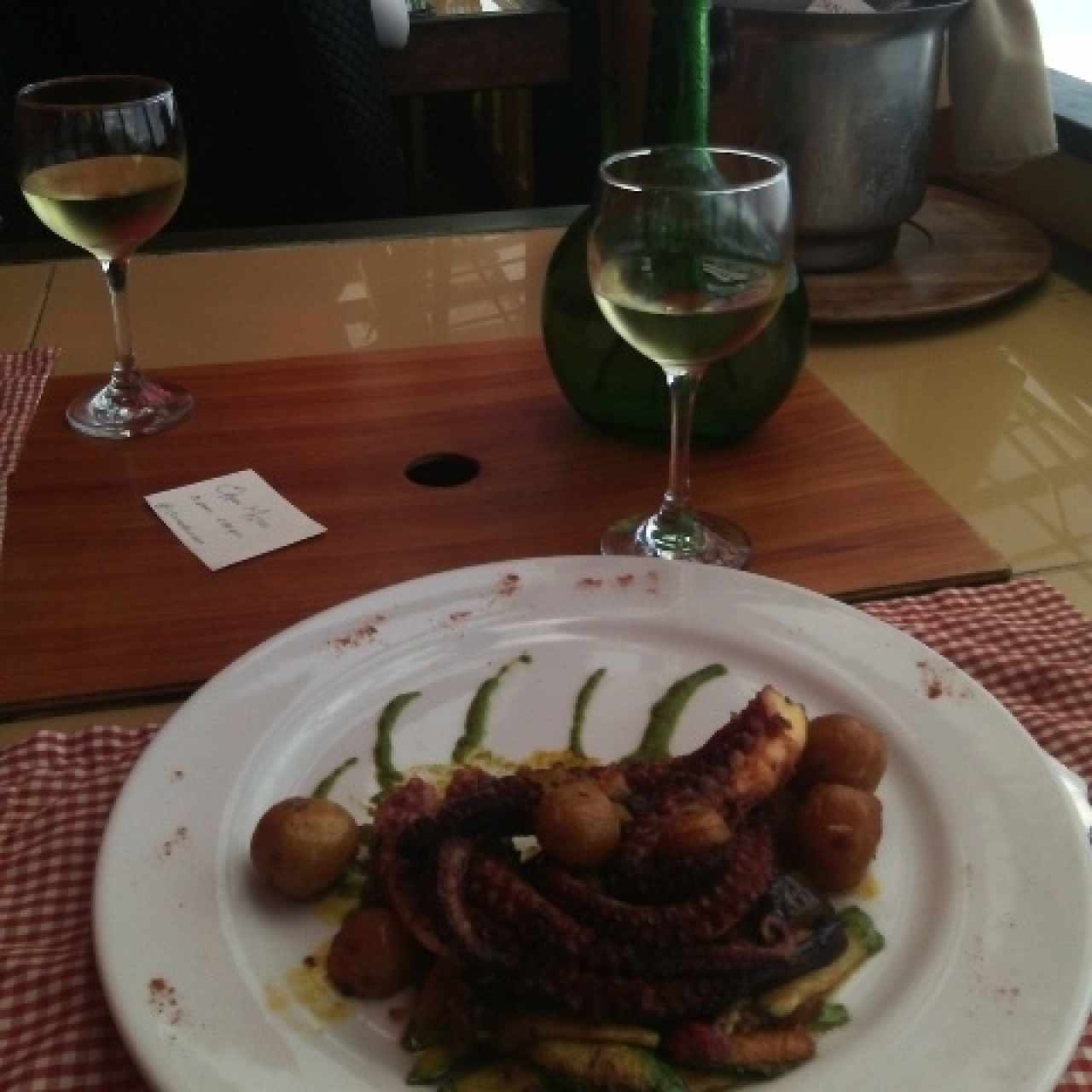 pulpo a la parrilla!!