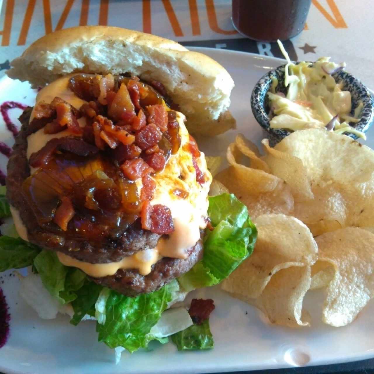 hamburguesa Vegas. 