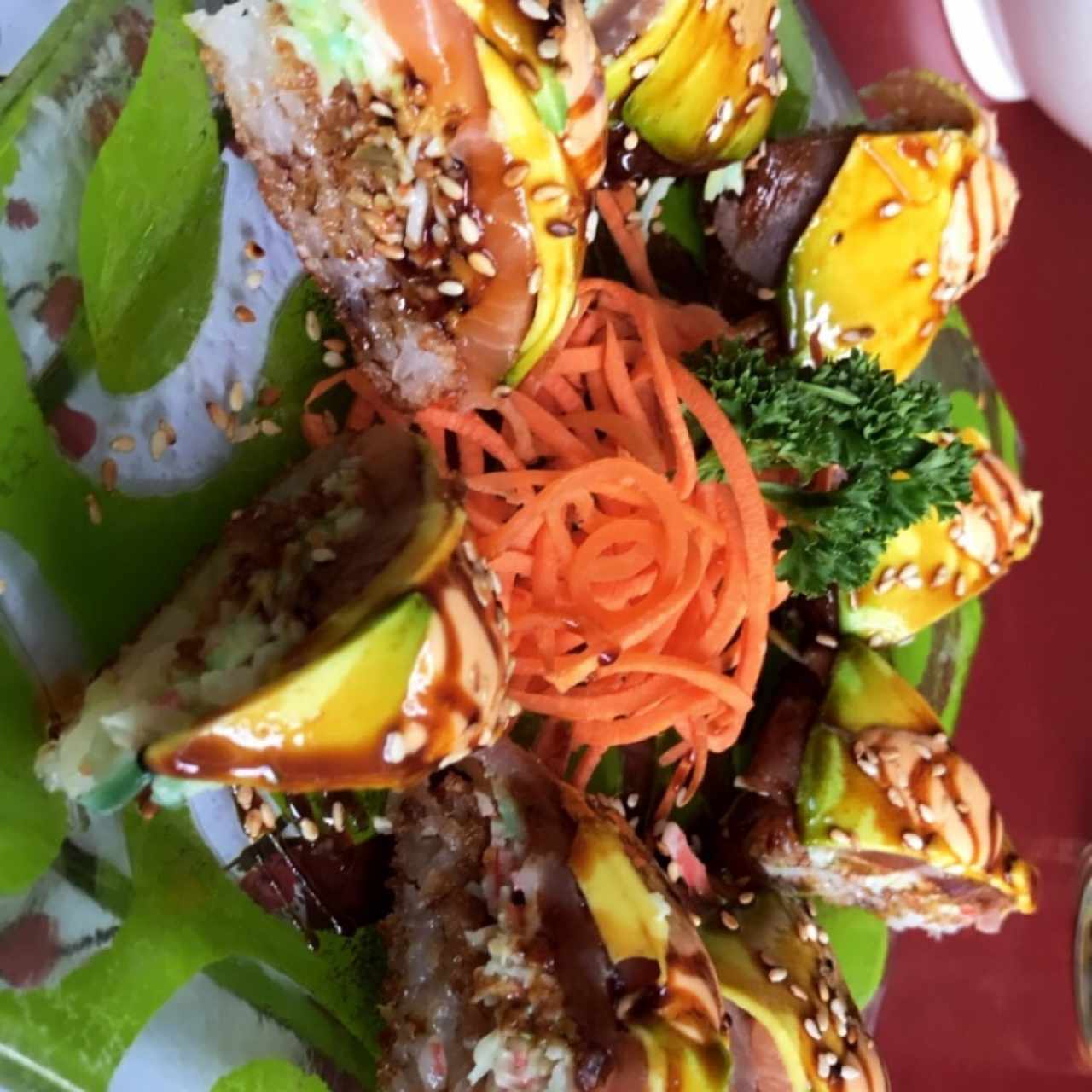 sushi pizza
