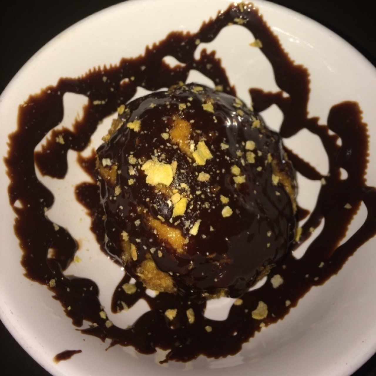 Helado frito