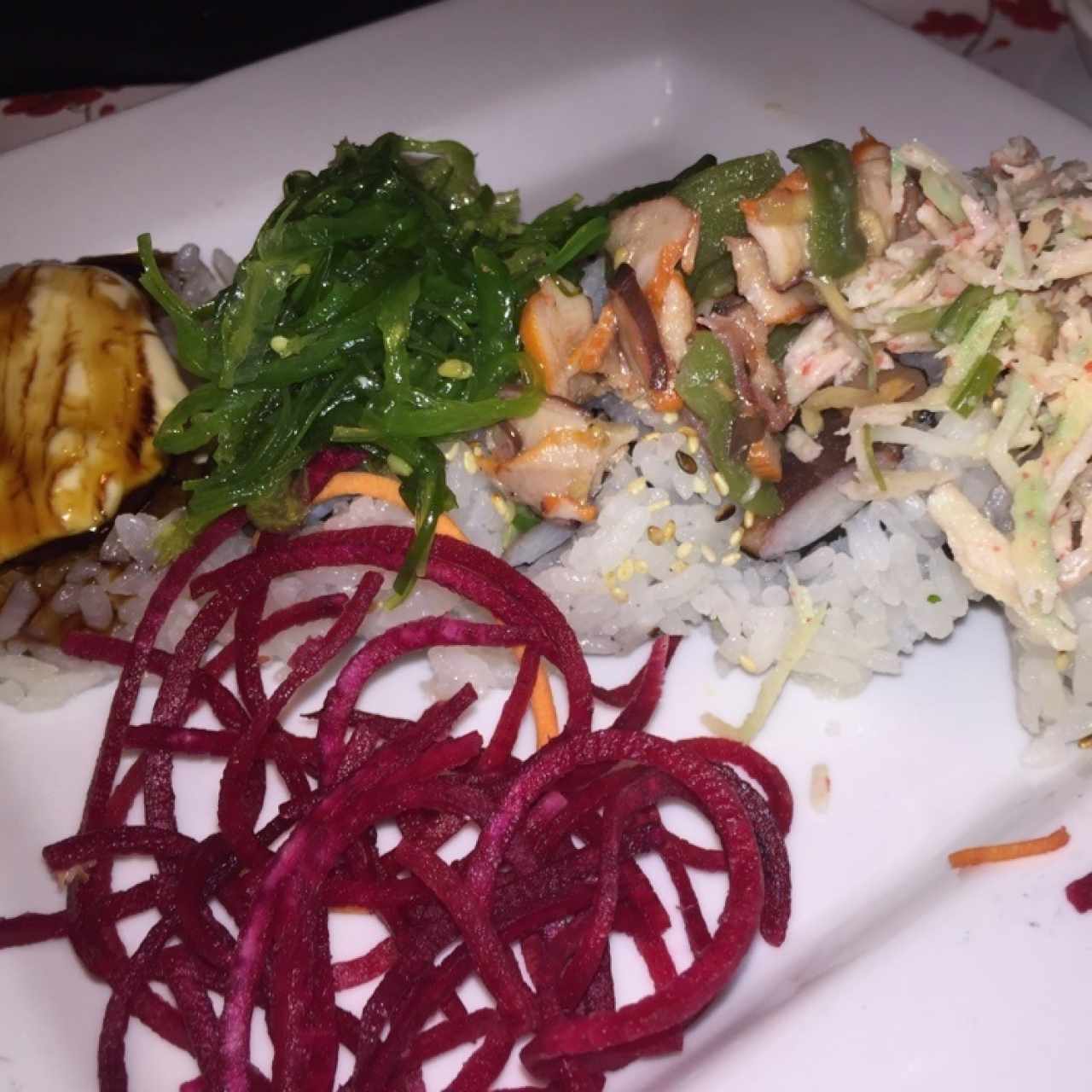 Roll cuatro sabores 