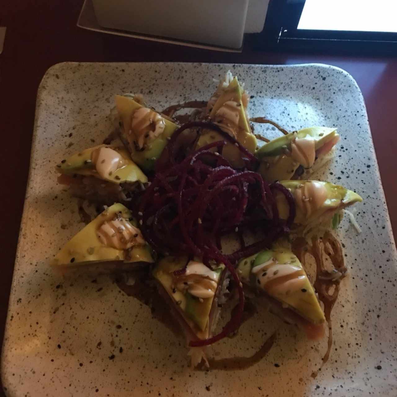 sushi pizza