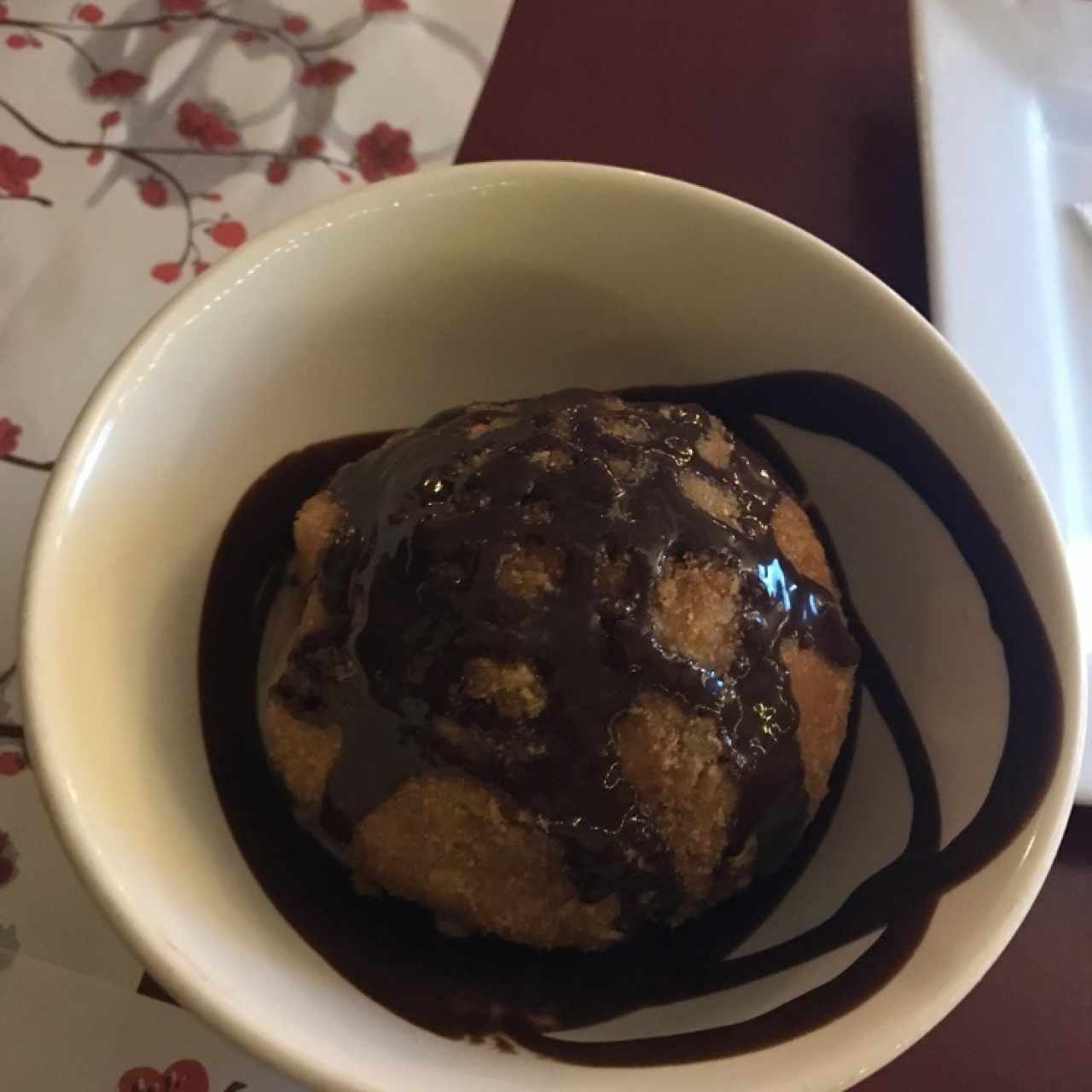 Helado frito