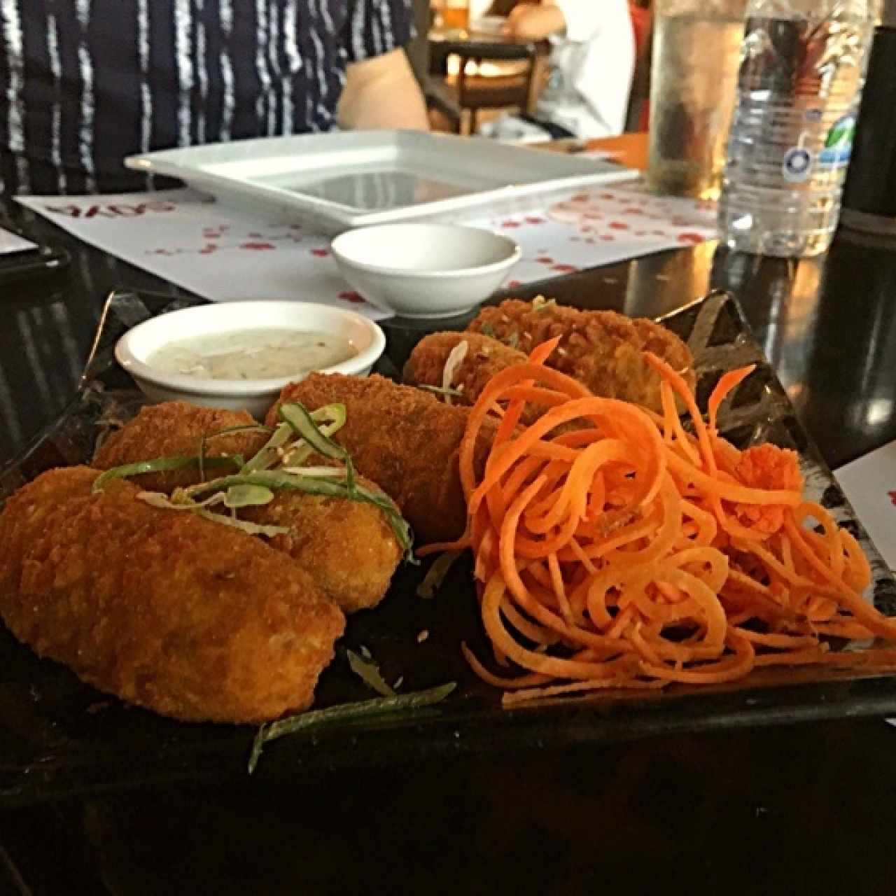 croquetas de cangrejo