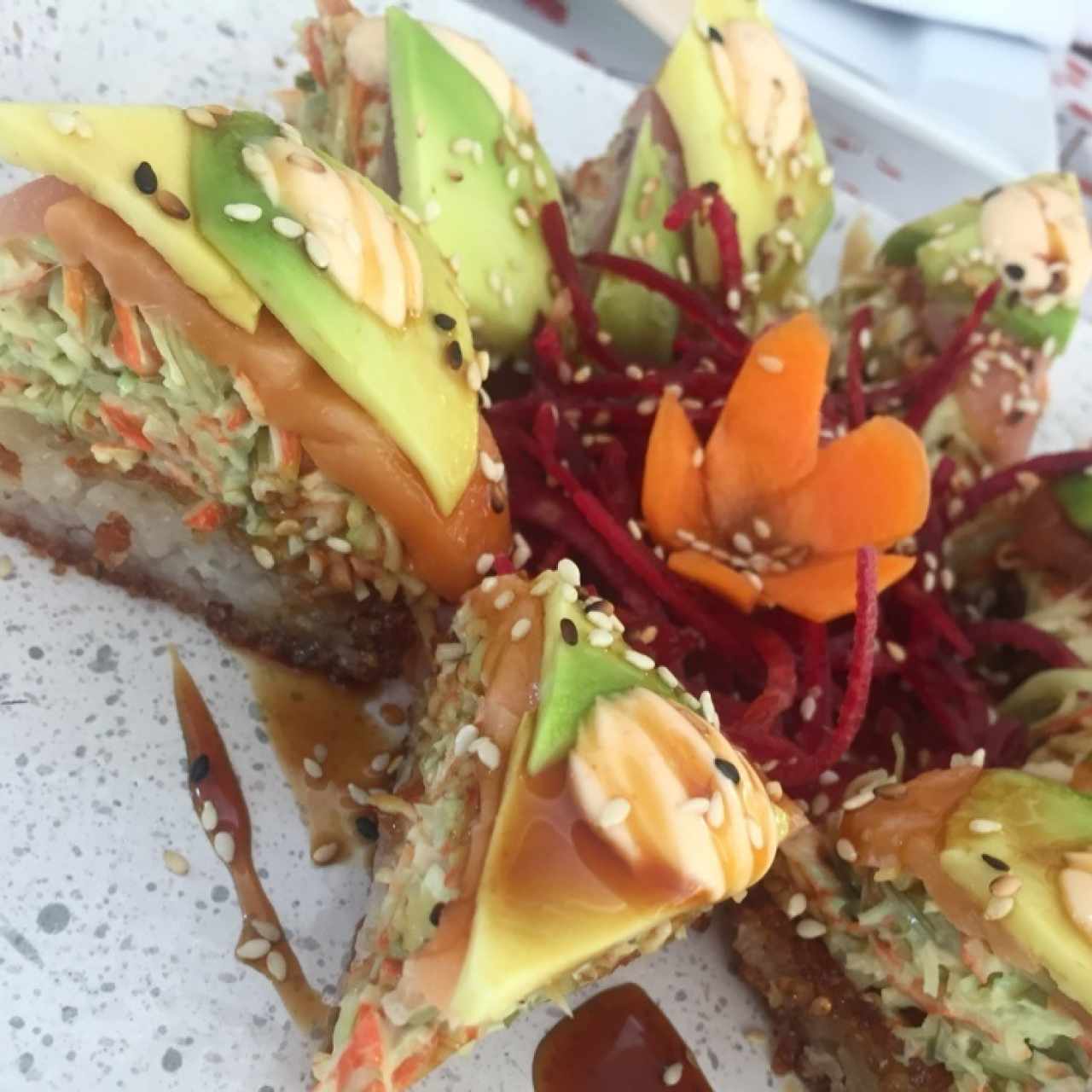 sushi pizza
