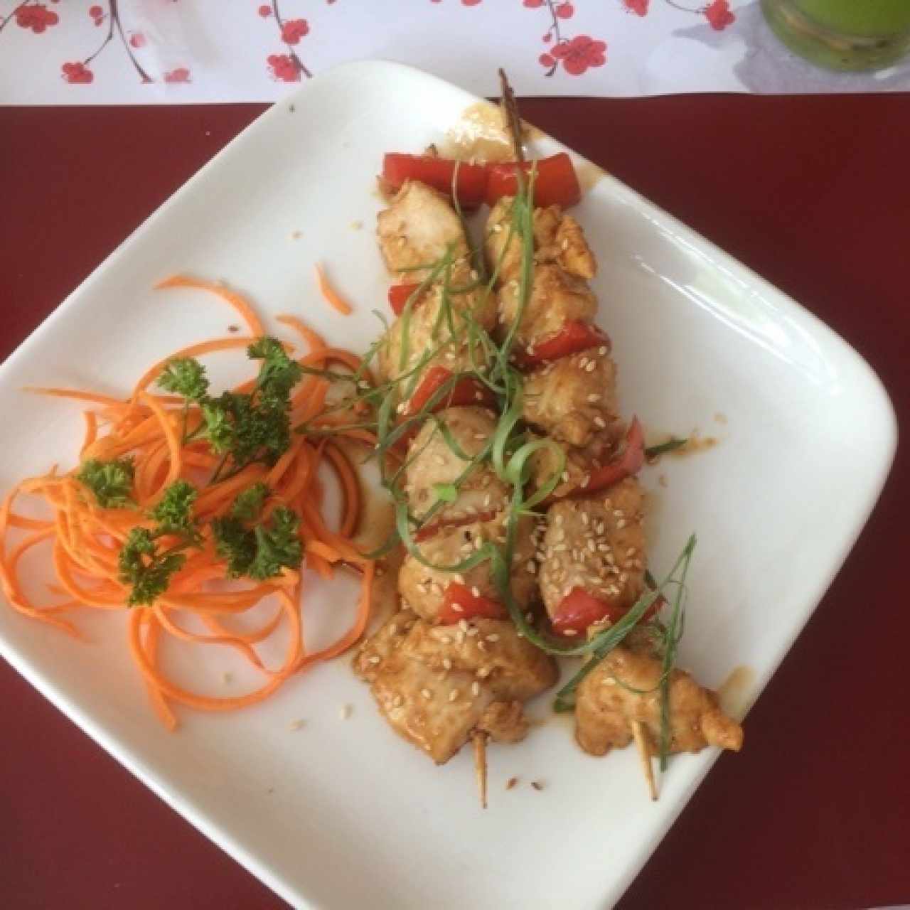 Pinchos de pollo