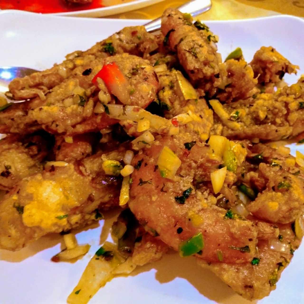 Langostino en Sal y Pimienta