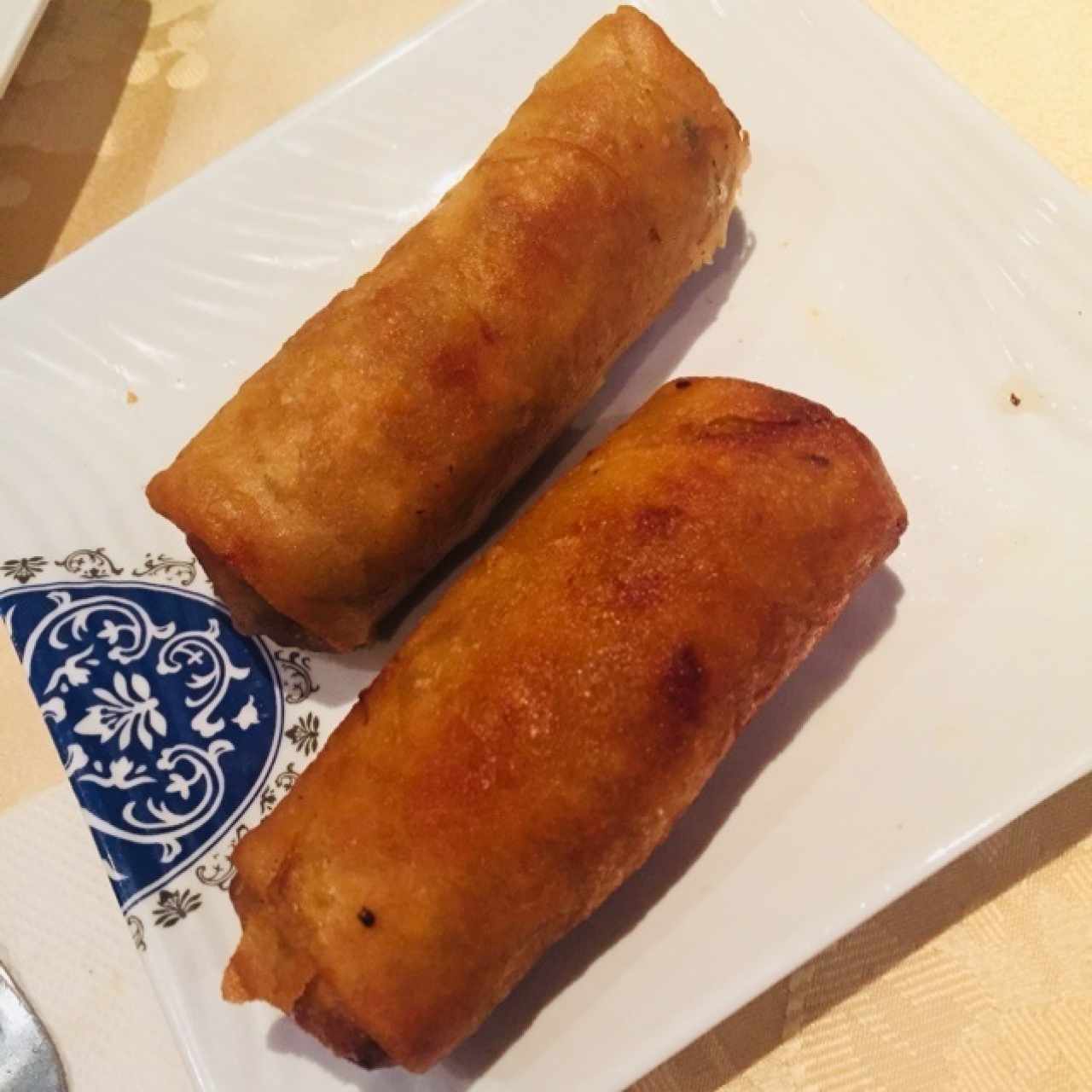 Crocantes lumpias de vegetales ❣️