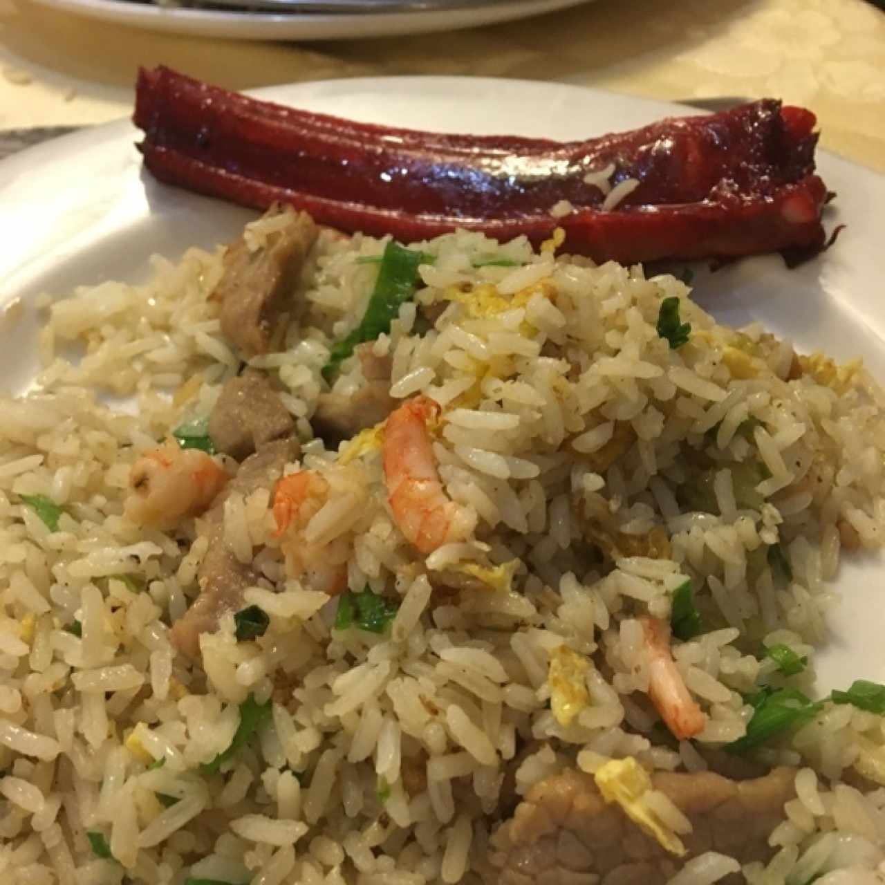 Arroz Cantonés y Costilla