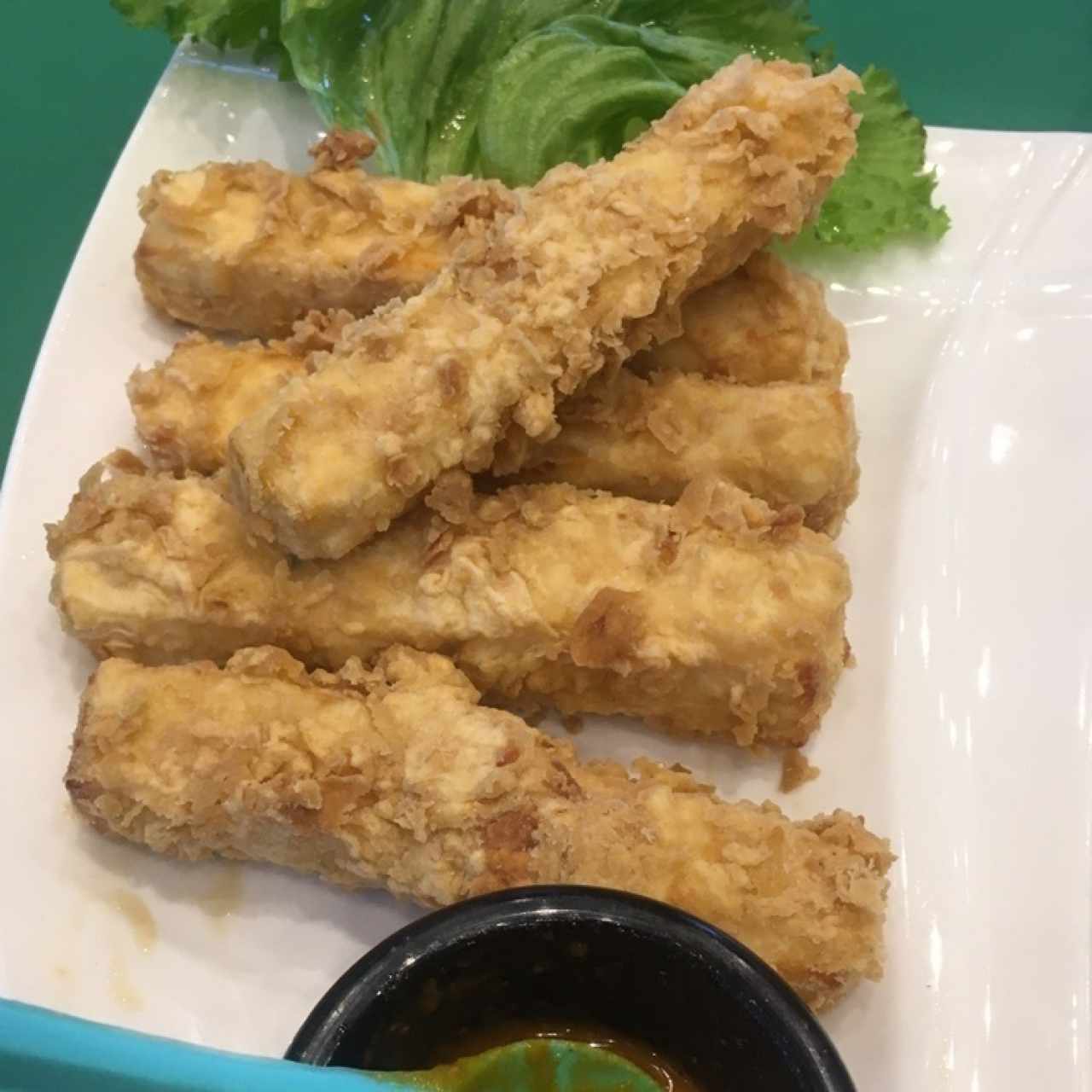 dedos de mozarella