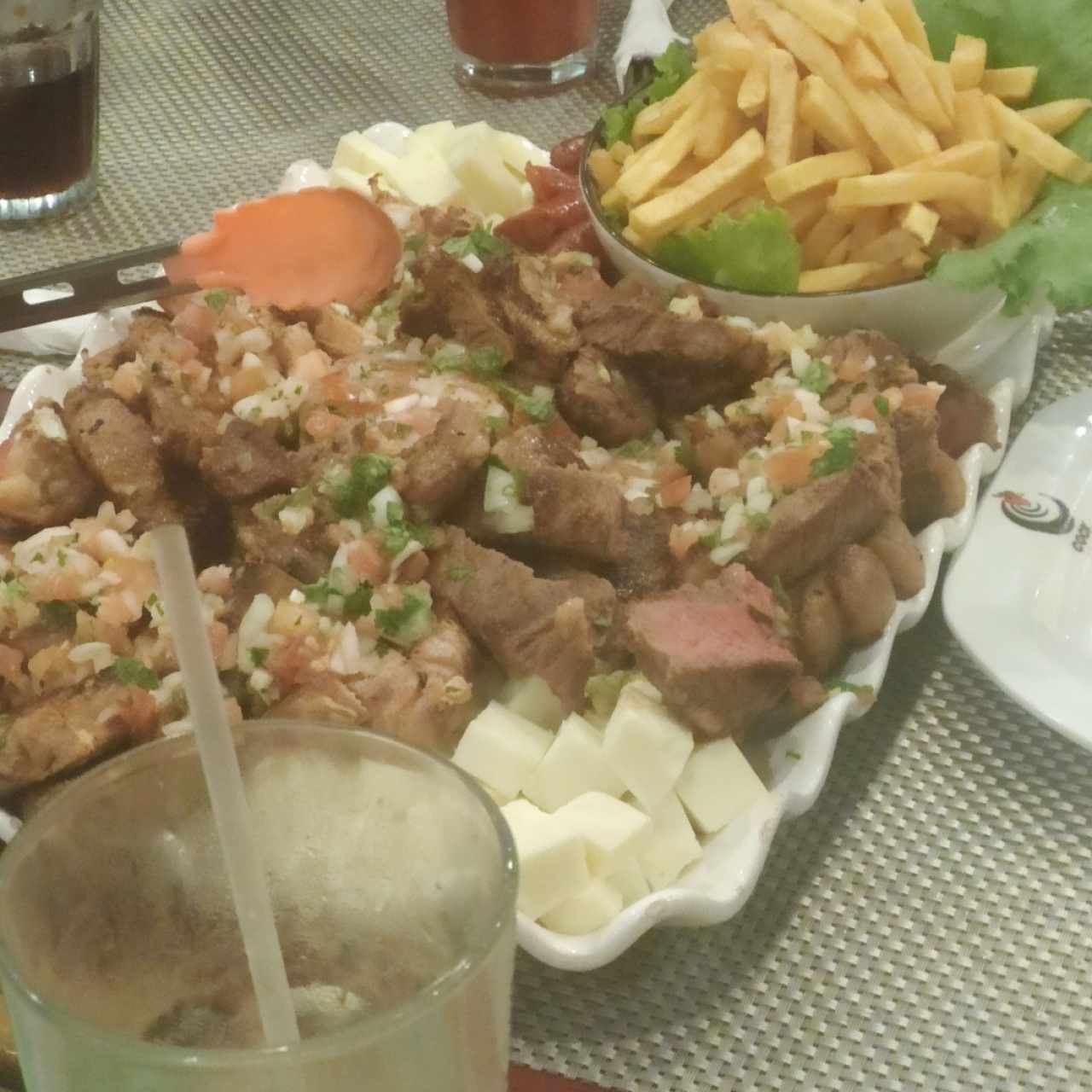 parrilla buenísima.
