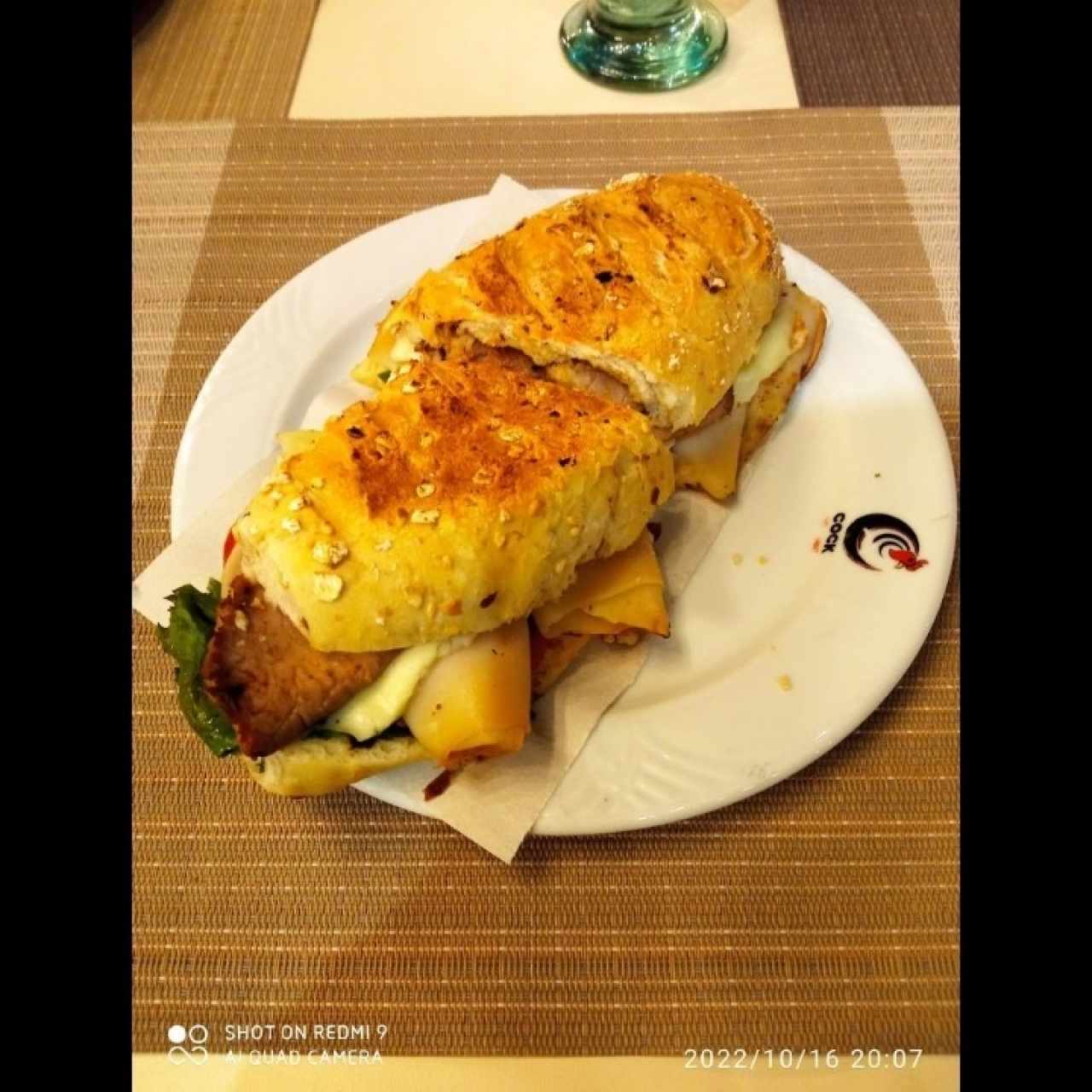 Sandwich de Pernil 