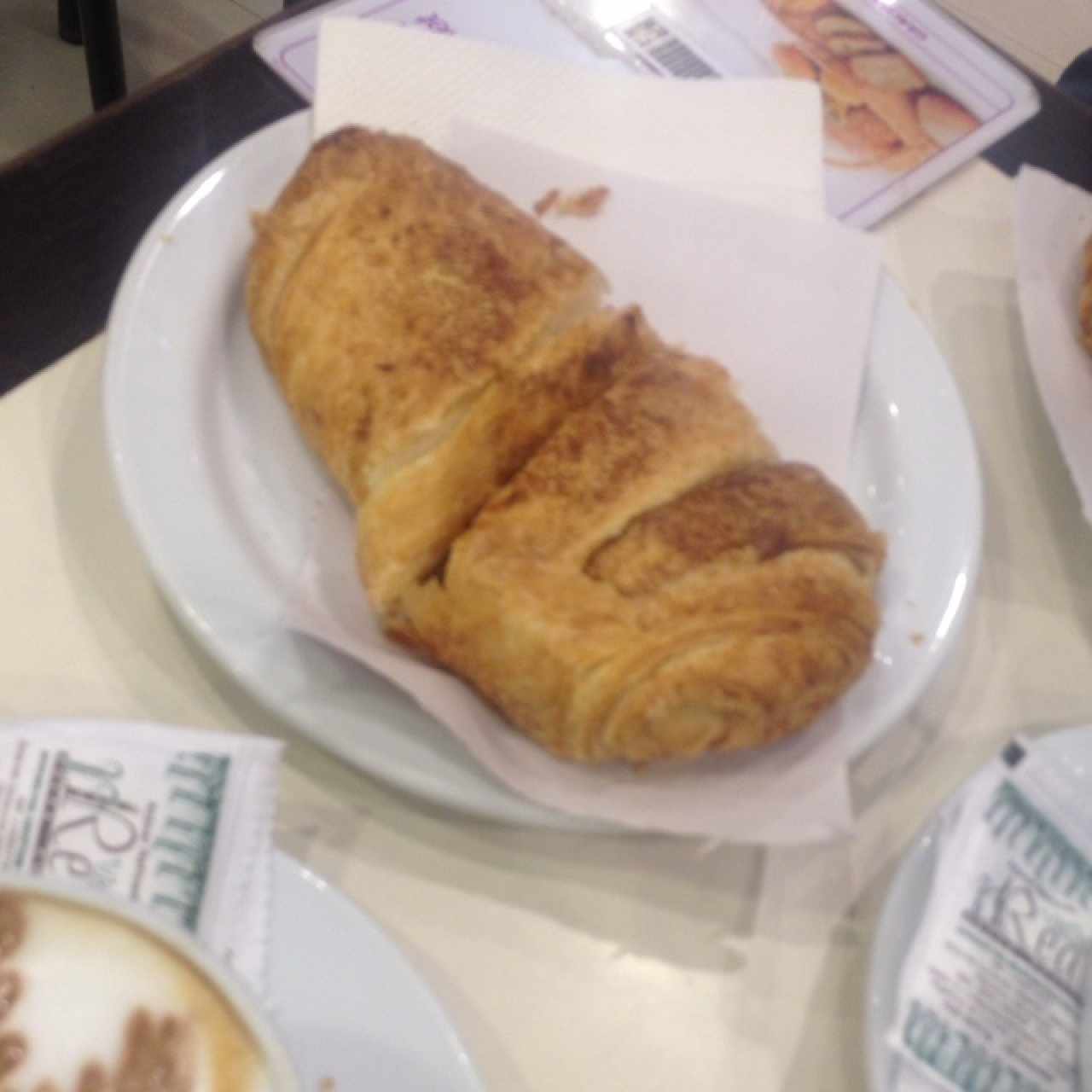 pastel de queso crema y jamon