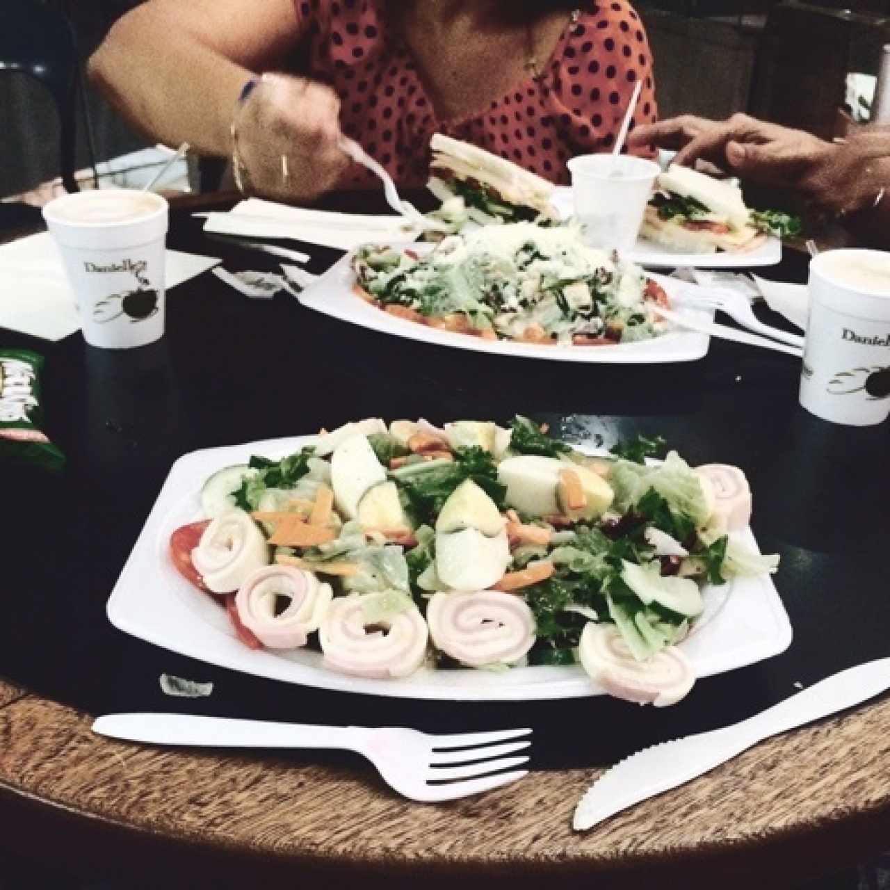 Ensalada de atun y Ensalada Danielles